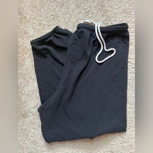 Aerie Black Sweatpant Joggers
